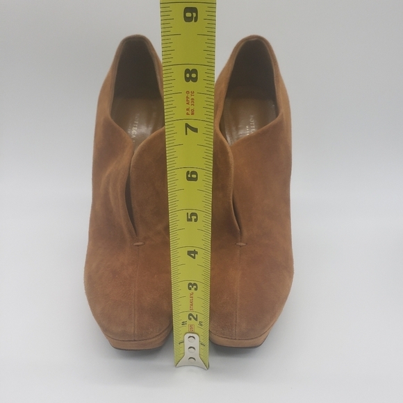 166- Bottega Veneta Women’s Suede Platform Heels Size 37 EU / 6.5 US - Picture 5 of 11